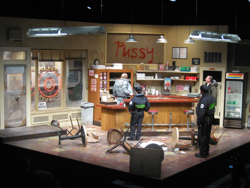 Scenic Design for Superior Donuts